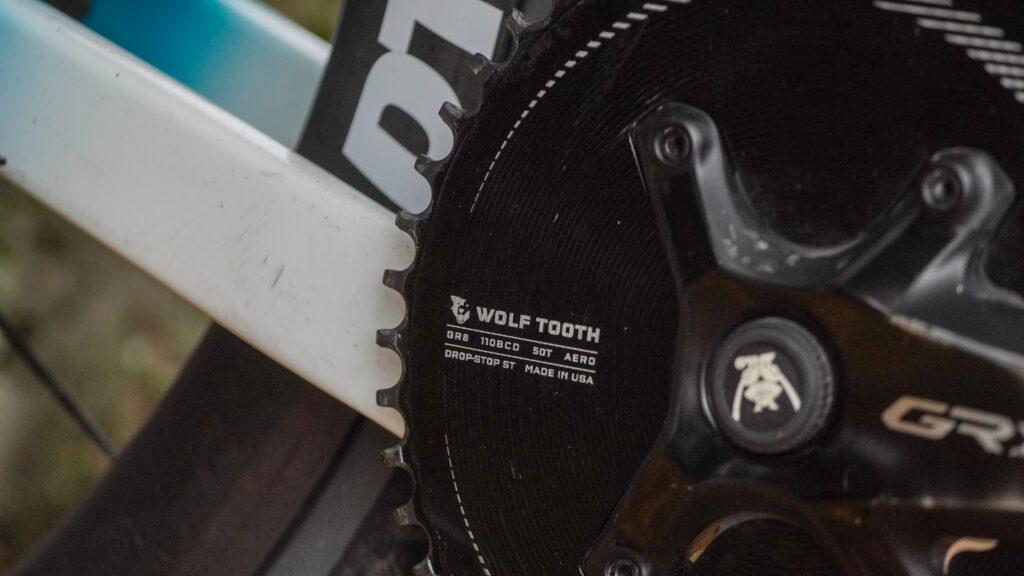 2025 Gravel Worlds Tech Gallery Shimano GRX crankset