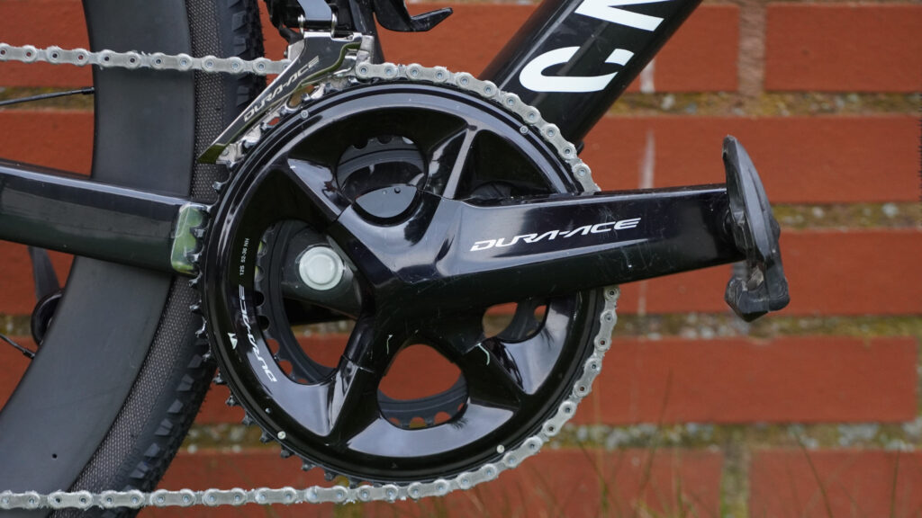 2025 Gravel Worlds Tech Shimano Dura-Ace crankset