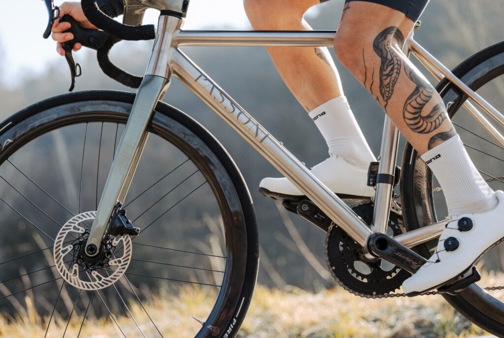 2026 Passoni OT-01 Omni Titanium outside riding non-driveside