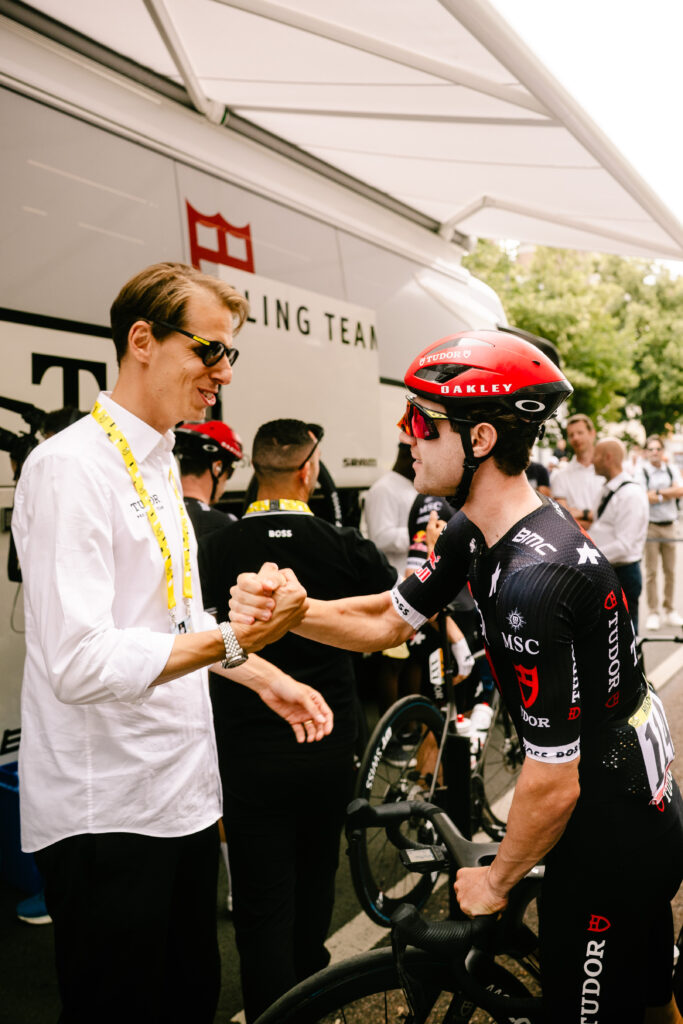 Raphael Meyer and Marc Hirschi, Tudor Pro Cycling, 2025 Tour de France