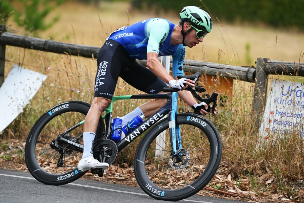 2025 Decathlon AG2R using carbon ti chainring