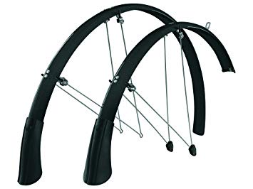 SKS Longboard 700c Full Mudguards Black - 45mm