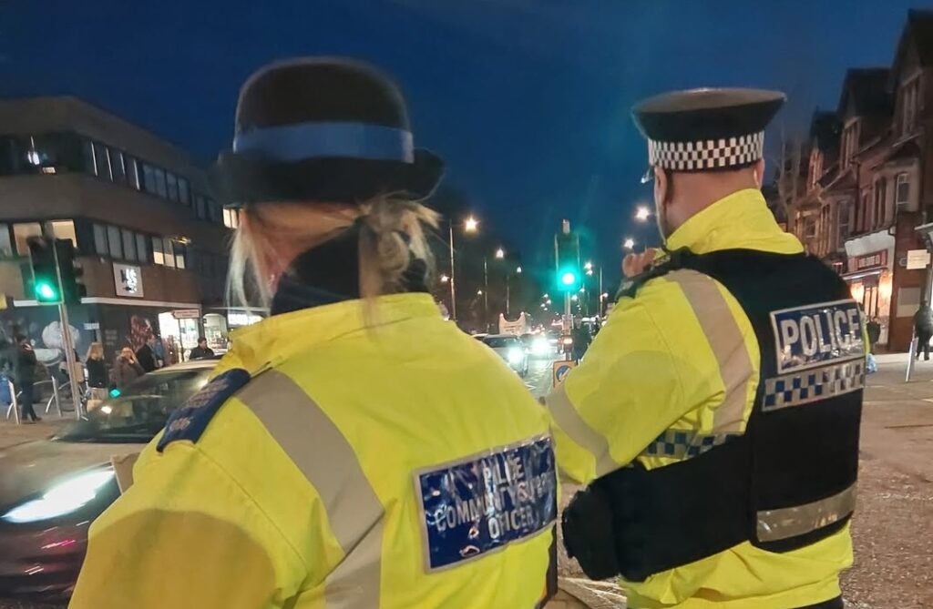 TVP ticketing cyclists without lights