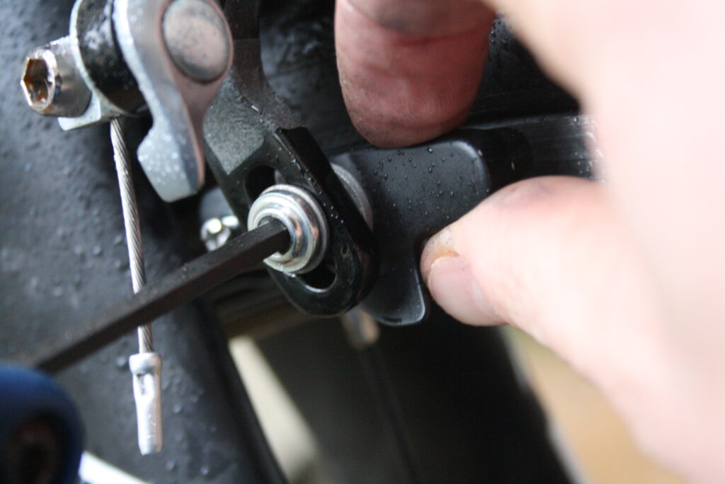 Adding the bolt