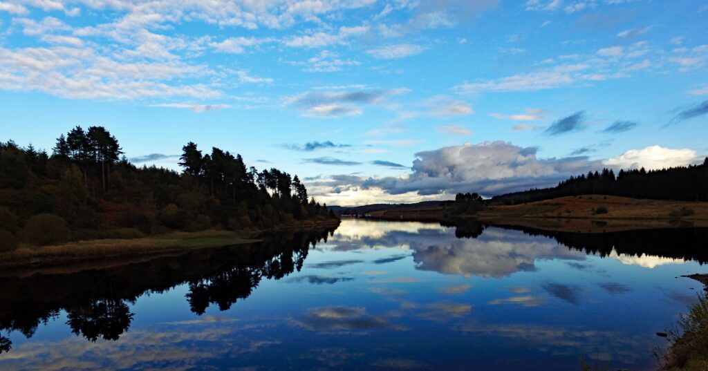 Afternoon reflections on Kielder