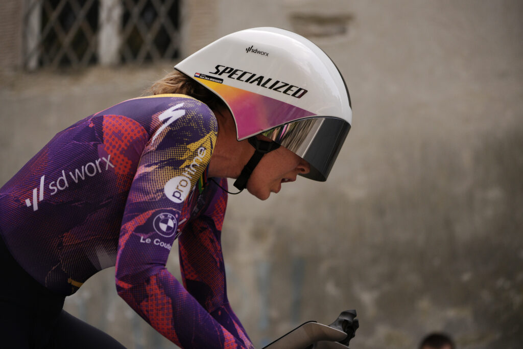 Anna van der Breggen, stage one, 2025 Giro d’Italia Women