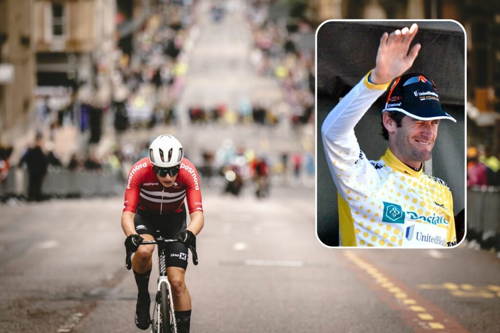 Albert Philipsen at the 2023 UCI junior men’s road world championship, Glasgow