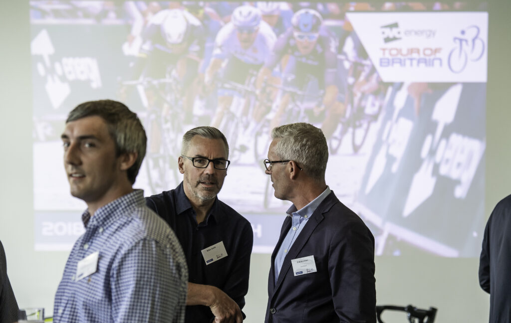Brian Smith with Sweetspot’s Rob Kennison