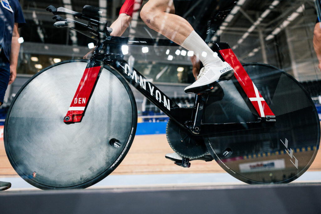 2023 Canyon Speedmax CFR Track bike Alex Whitehead/SWpix.com