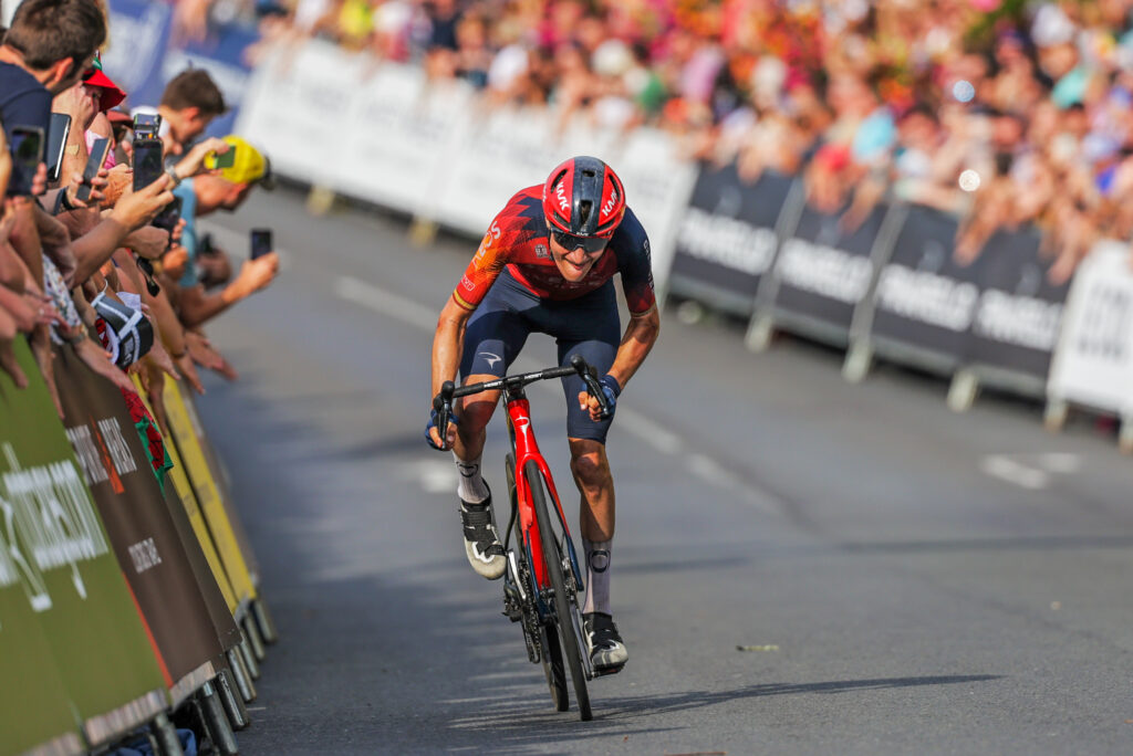 Carlos Rodriquez wins stage eight, 2023 Tour of Britain