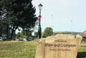 Big Lamp Roundabout, Shaw, Oldham