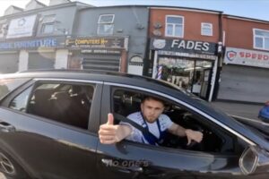 Driver threatens BigHaytch in Birmingham