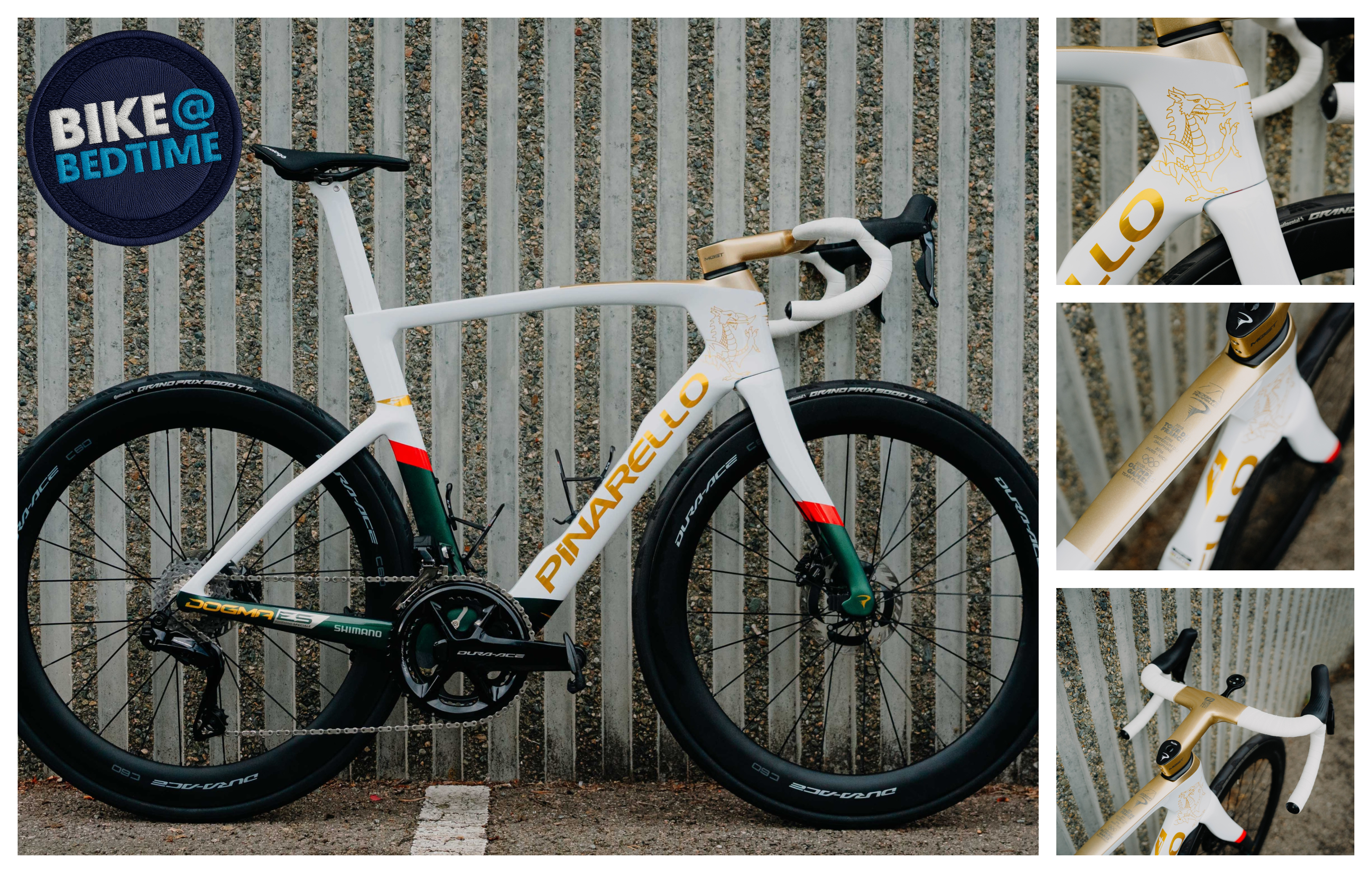 Check out Geraint Thomas' dragon-emblazoned Tour of Britain