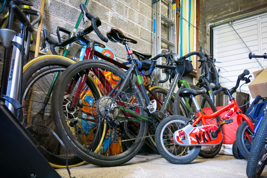 Bikes in a garage &ndash; 2