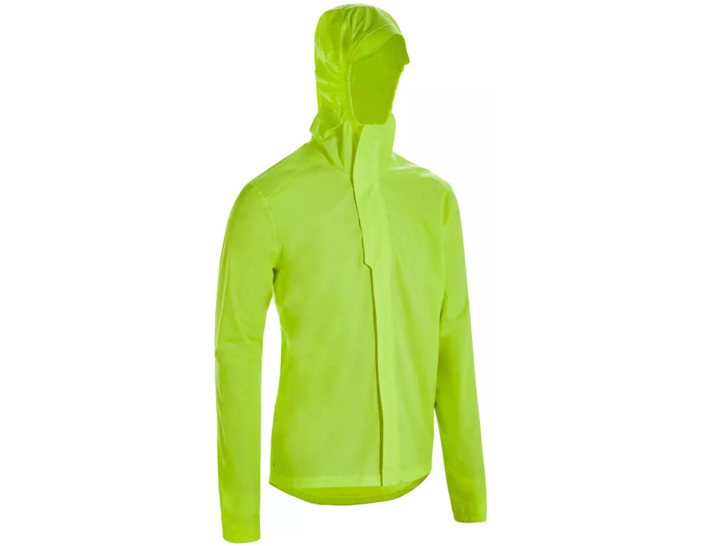 B'Twin Men's City Cycling Rain Jacket 100