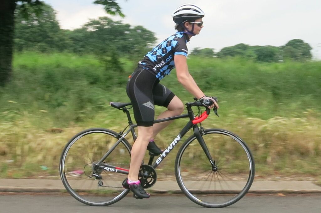 BTwin Triban 540 - riding 1