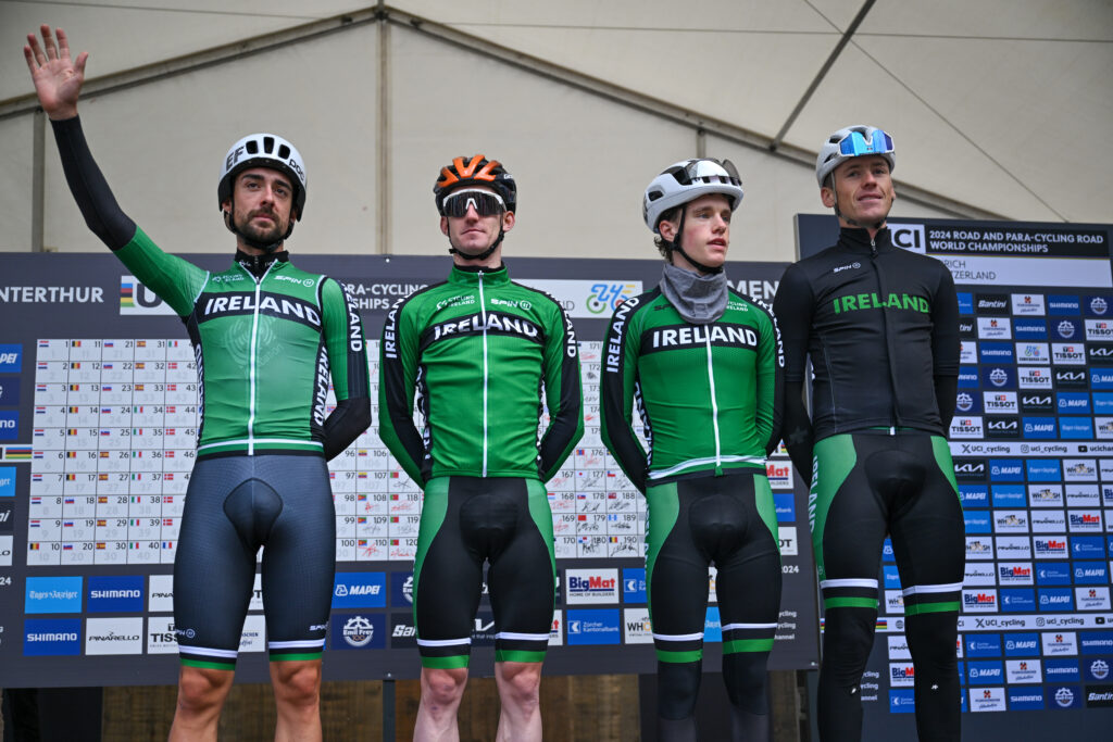 Ireland elite men’s team, 2024 world race championships, Zurich