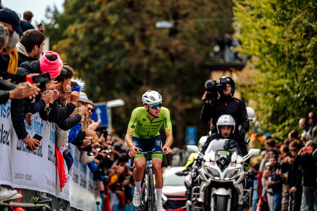 Tadej Pogačar wins the 2024 world road race championships, Zurich