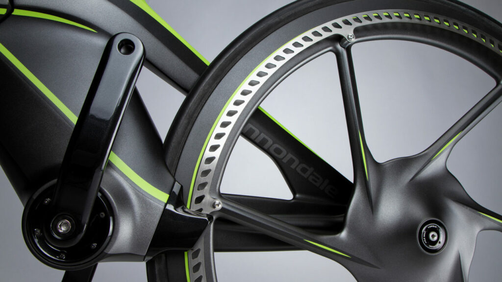 Cannondale CERV concept bike rear wheel