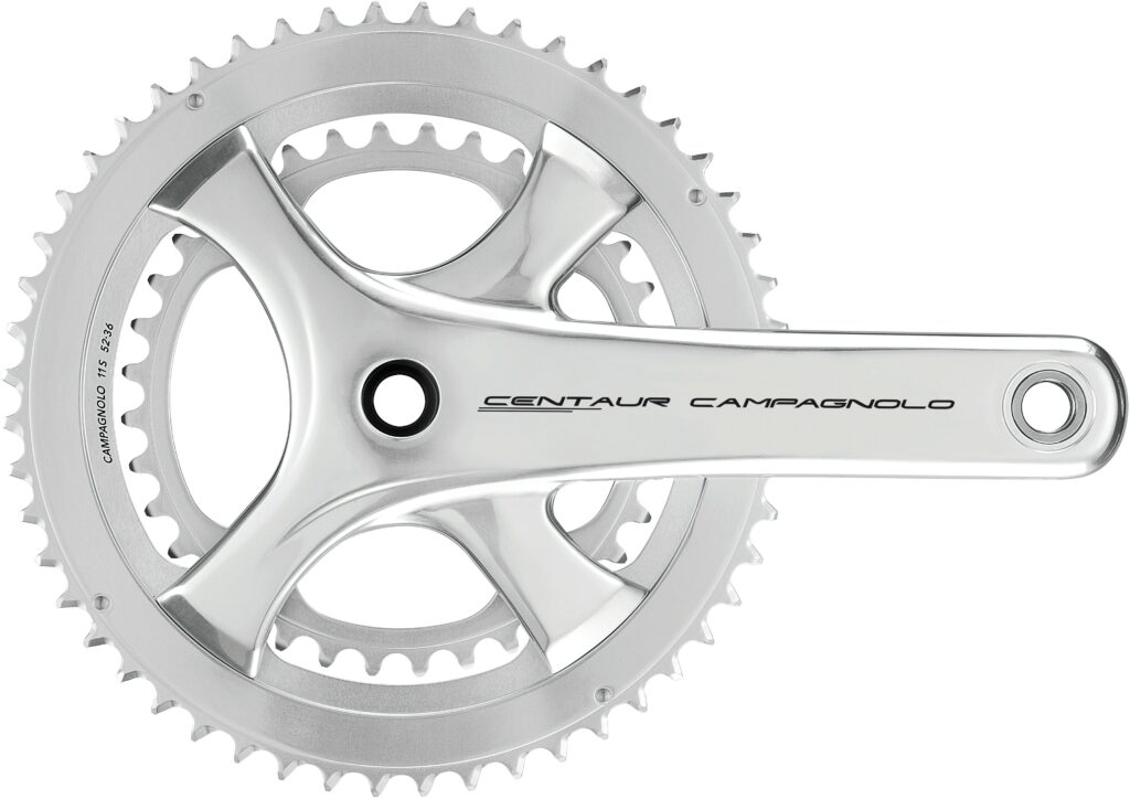 Campagnolo Centaur chainset silver