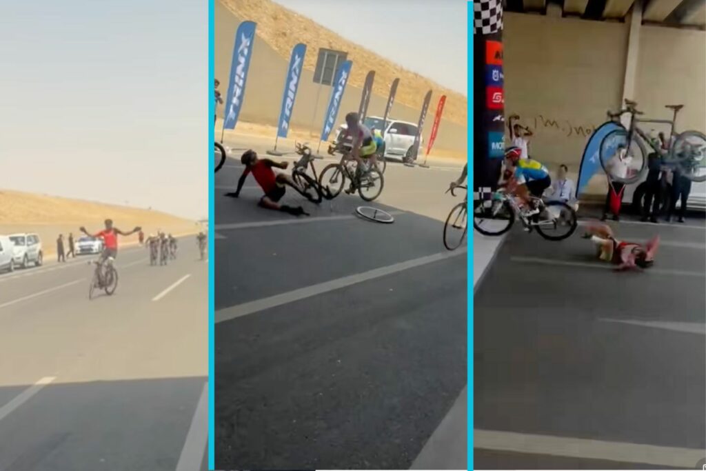 Celebration fail at Iraqi club championship race
