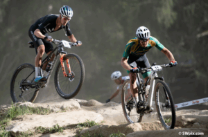 CI MTB World Championships 2021 Alan Hatherly of South Africa and Samuel Gaze of New Zealand