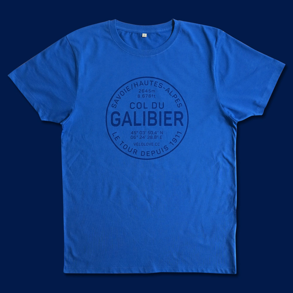 Velolove col du galibier t-shirt