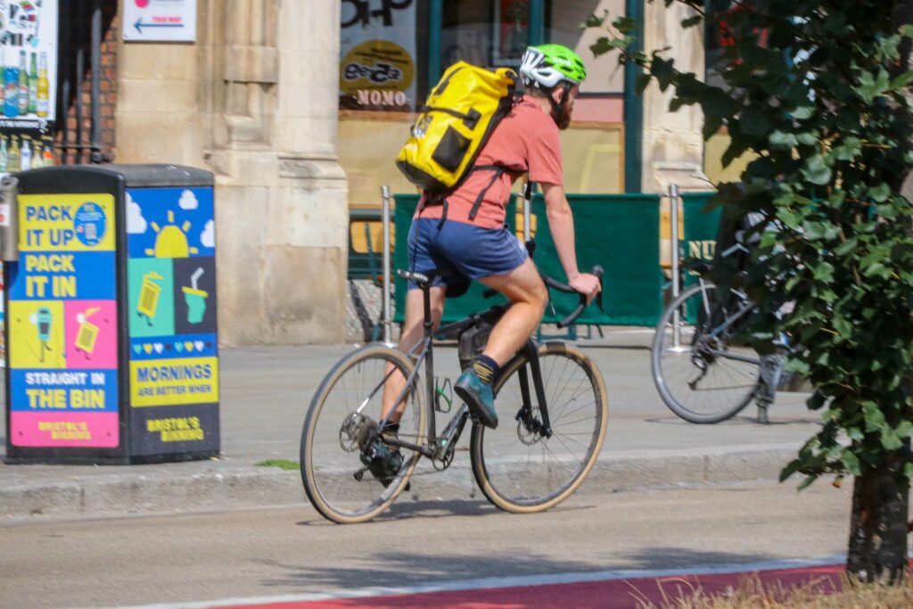 Commuter in Bristol 1