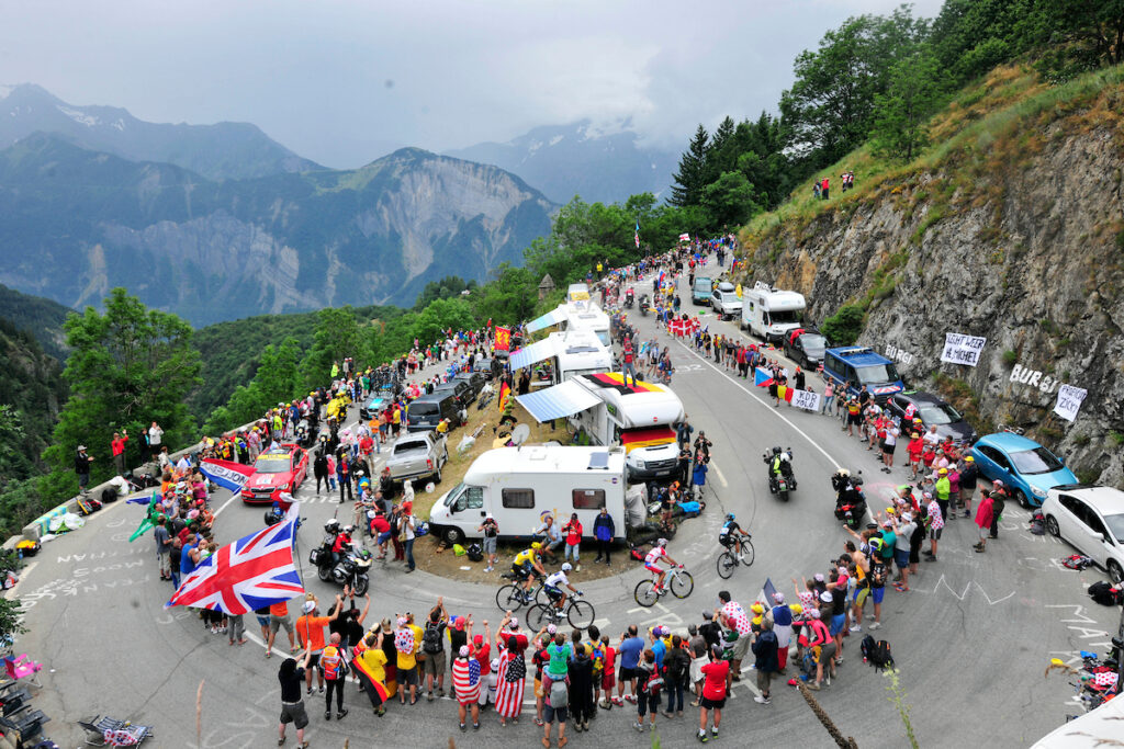 Tour de France on Alpe d'Huez
