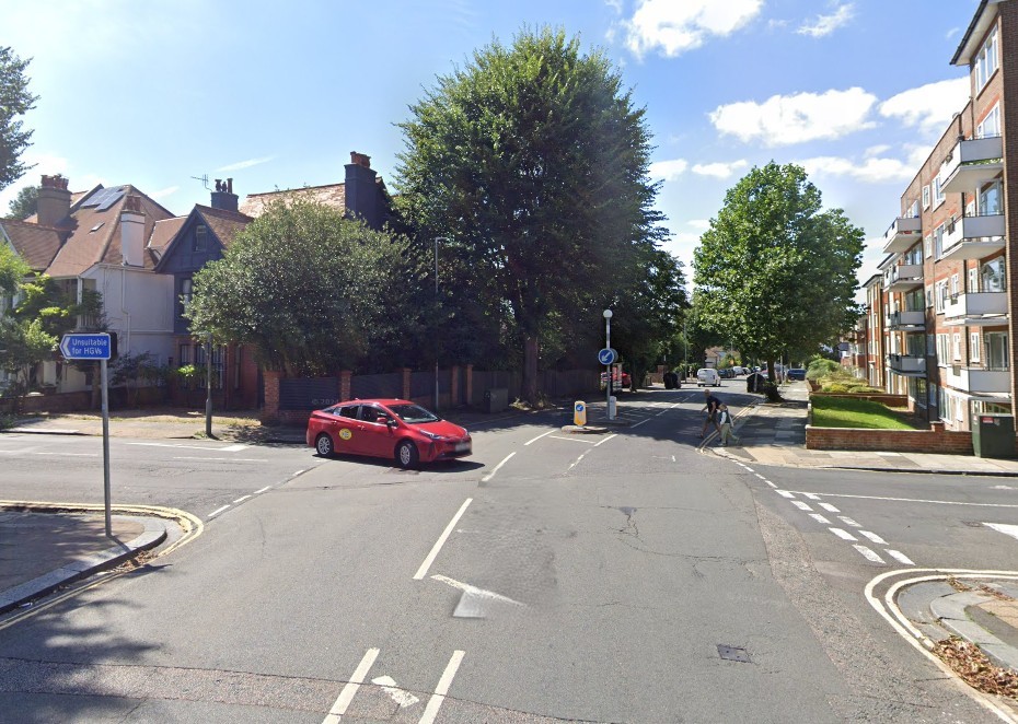 Davigdor Road, Brighton, near miss incident