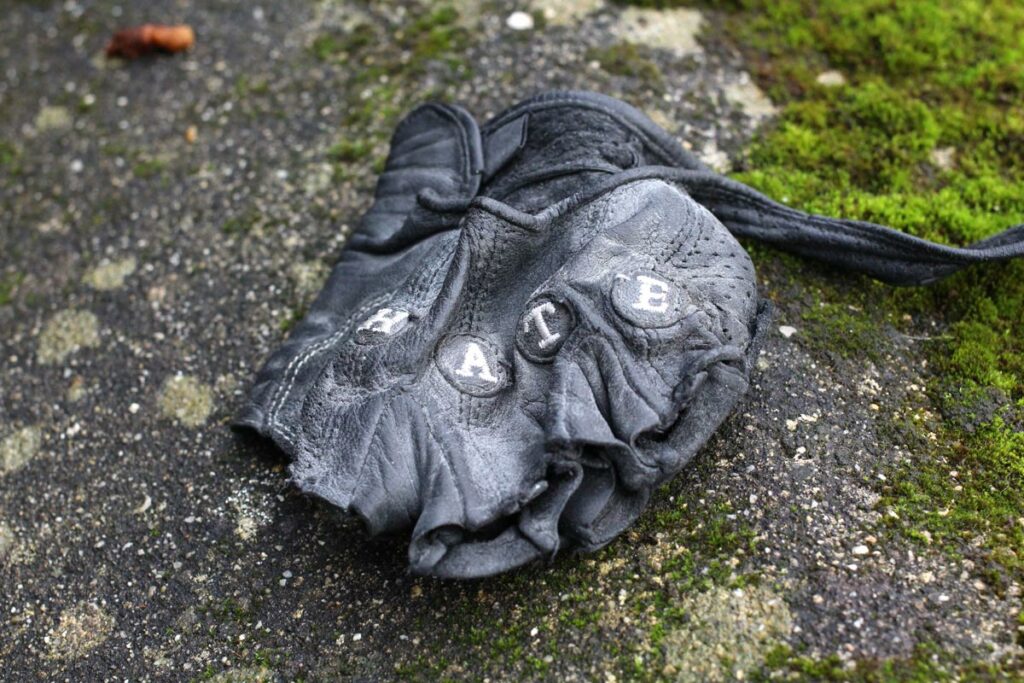 Don't sniff the glove