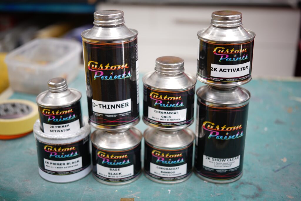 Custom paint cans