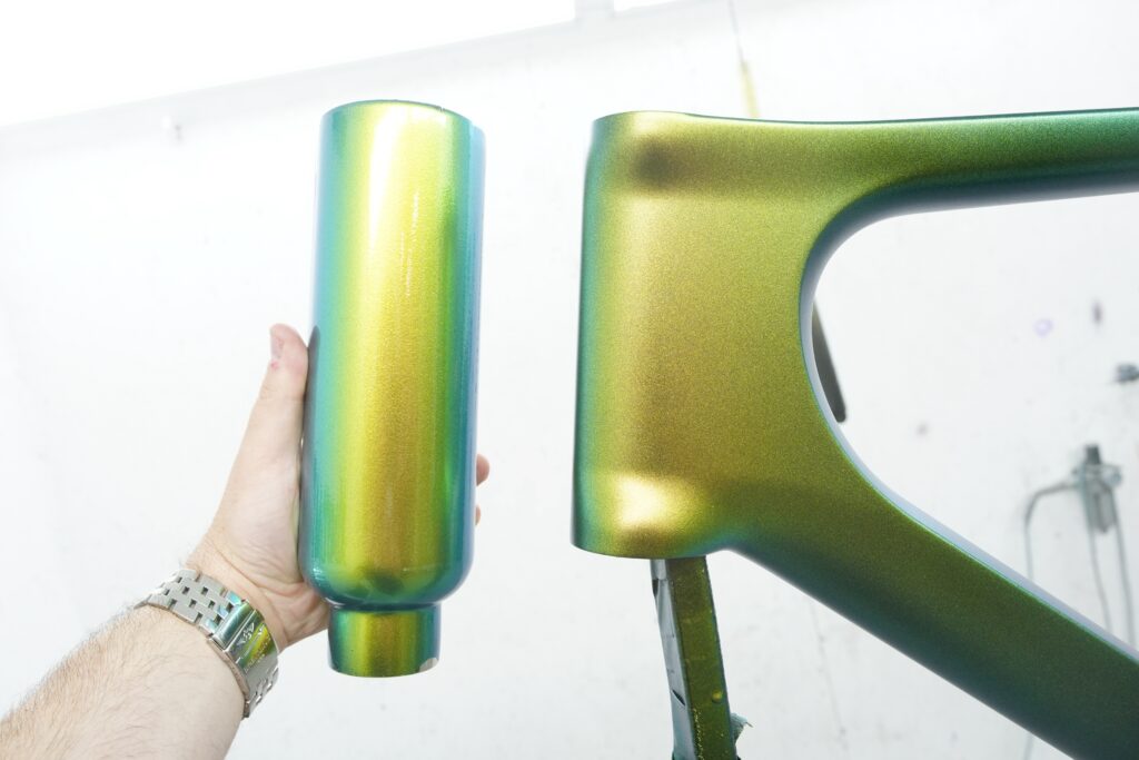 OPEN custom bike build – paint 1