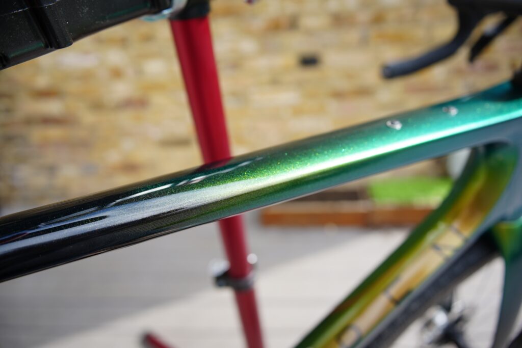 OPEN custom bike build frameset 3