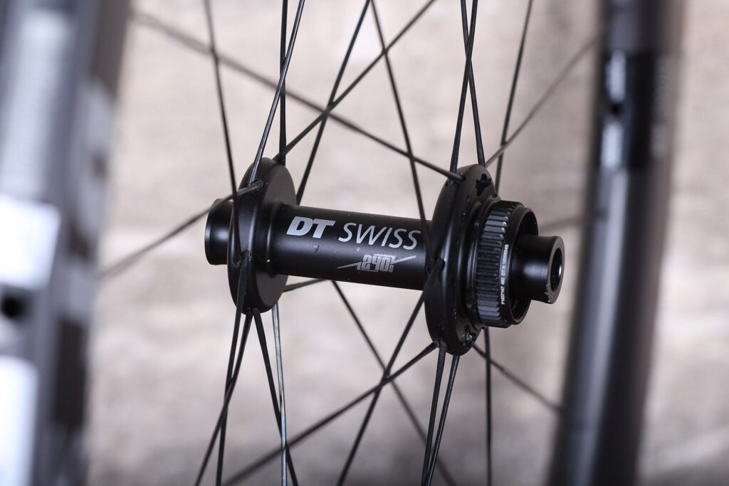 DT Swiss ERC 1100 Dicut DB Endurance Road Wheels - front hub
