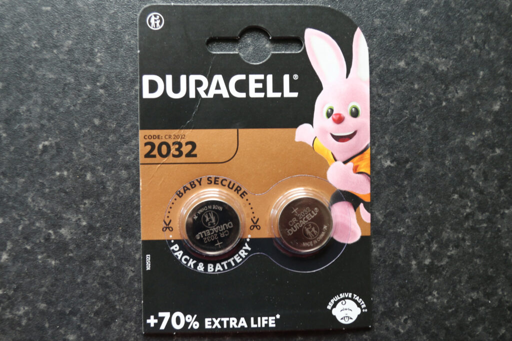 Duracell CR2032 battery