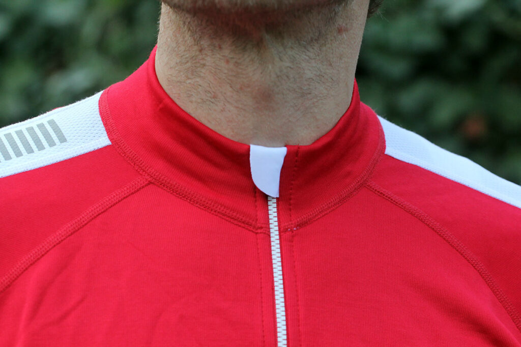 Embers Merino Shadow LS jersey - zip