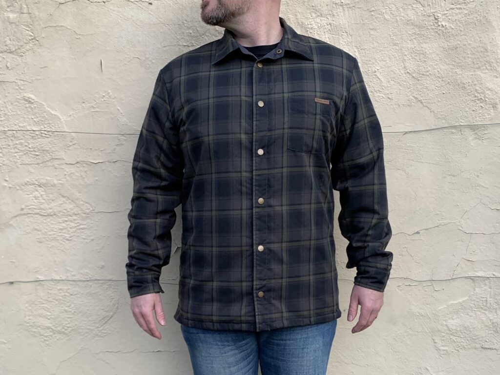 Endura Shacket shirt front