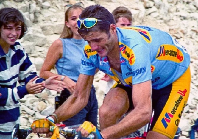 Eros Poli, Mont Ventoux, 1994 Tour de France