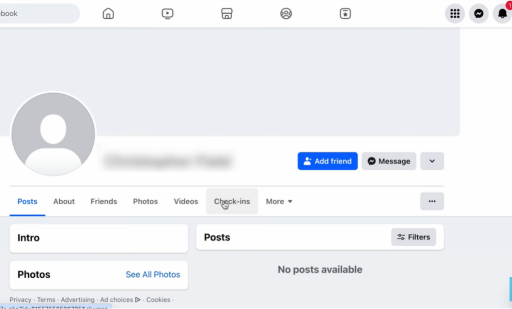 facebook marketplace fake profile screenshot