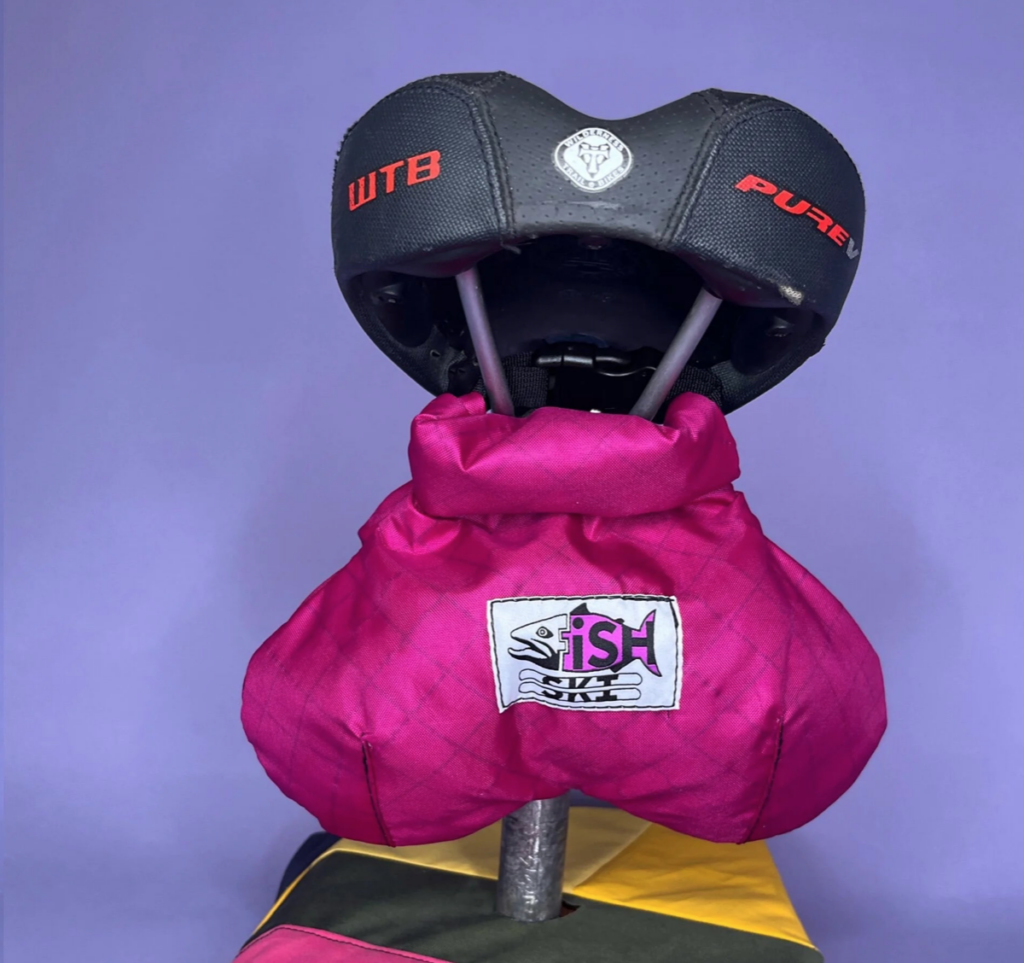Fish-Ski Bike Nuts Fuchsia