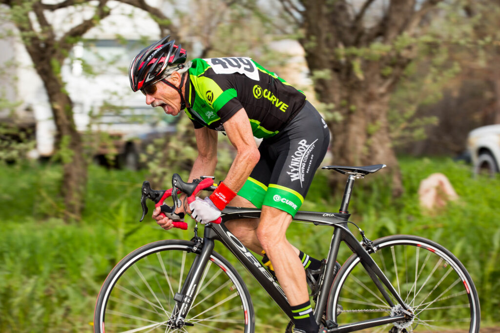 Full Lycra, full tilt