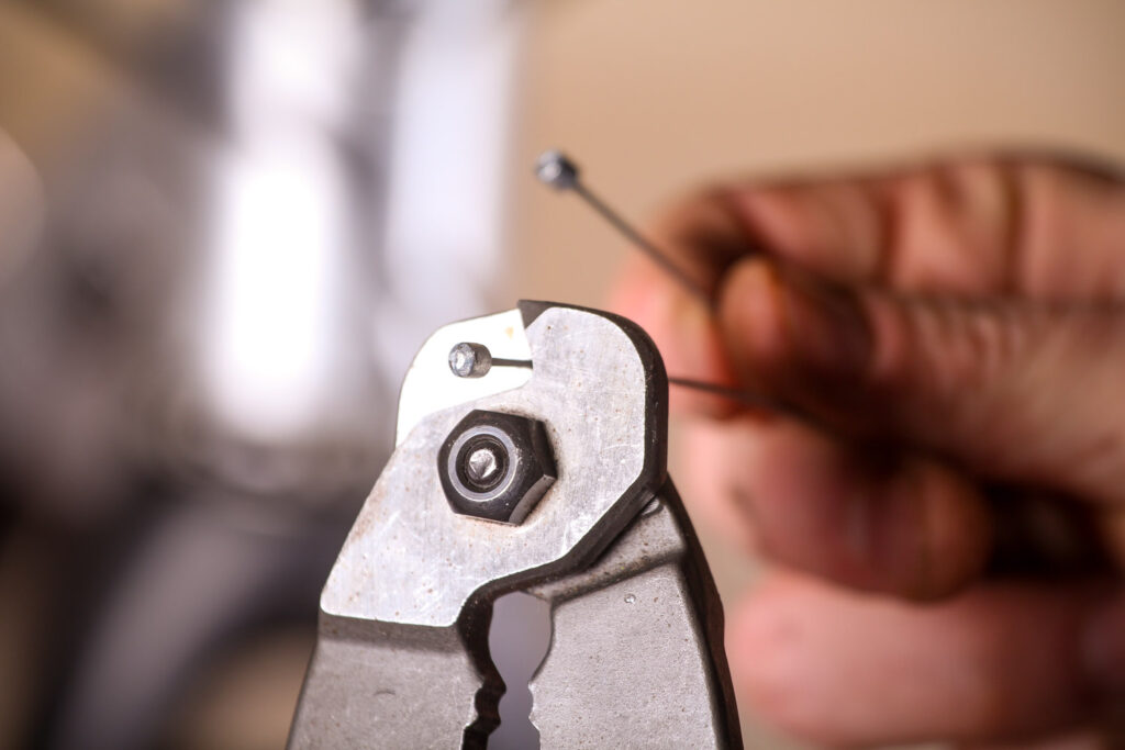How to replace a gear cable 06
