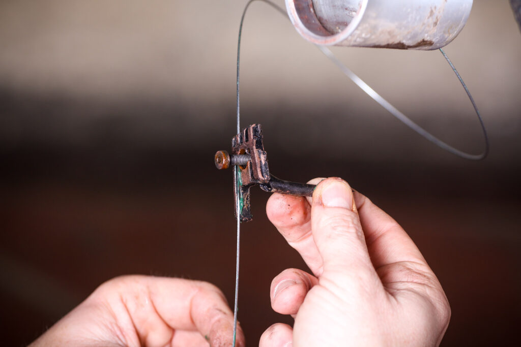 How to replace a gear cable 12