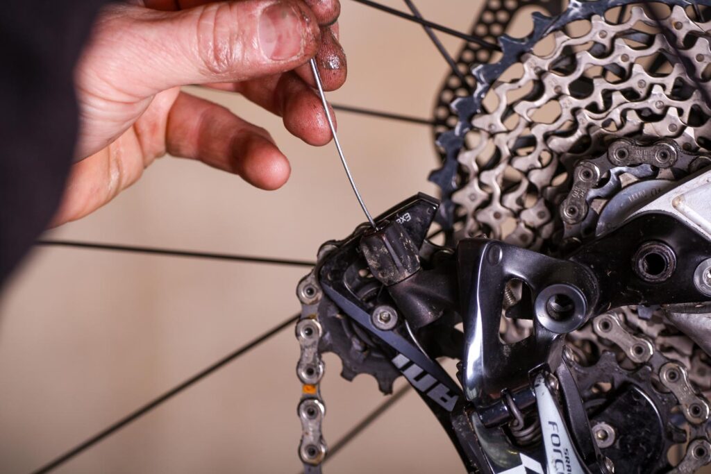 How to replace a gear cable 16