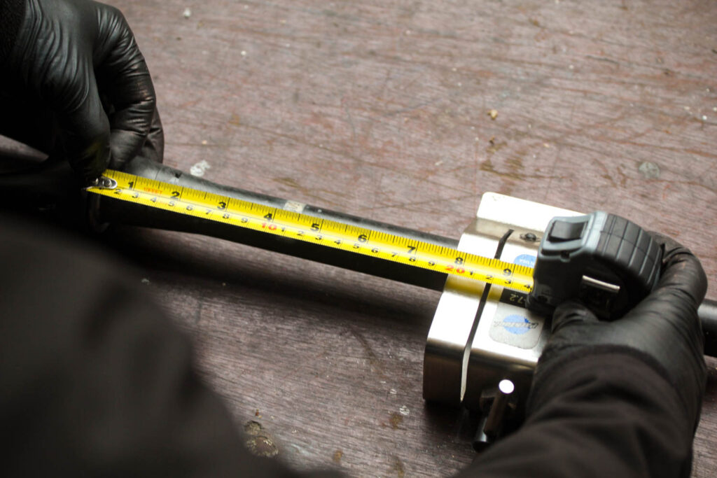 How to trim a carbon fibre steerer tube 06