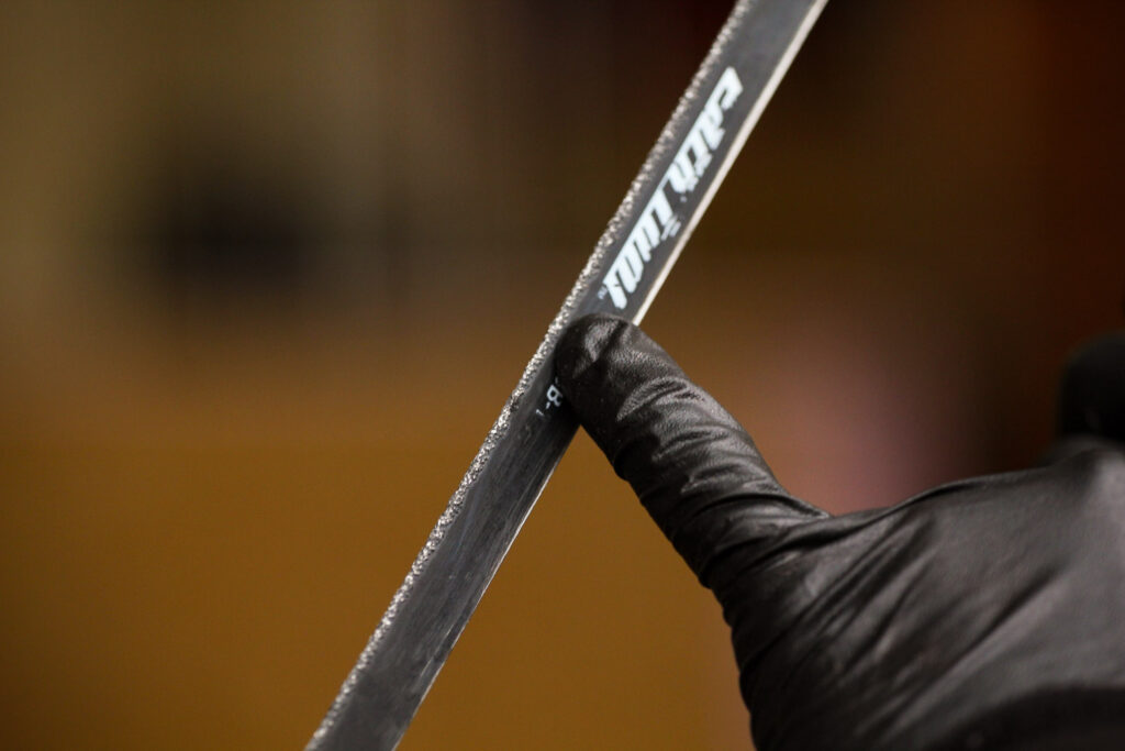 How to trim a carbon fibre steerer tube 07