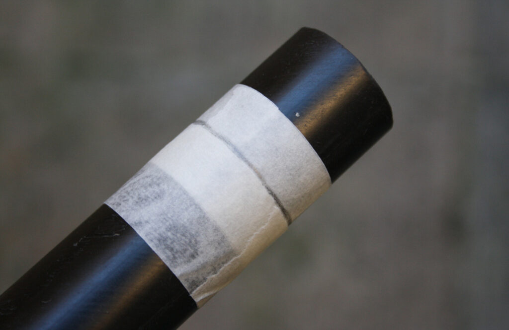 How to trim a carbon fibre steerer tube masking-tape-cut_0