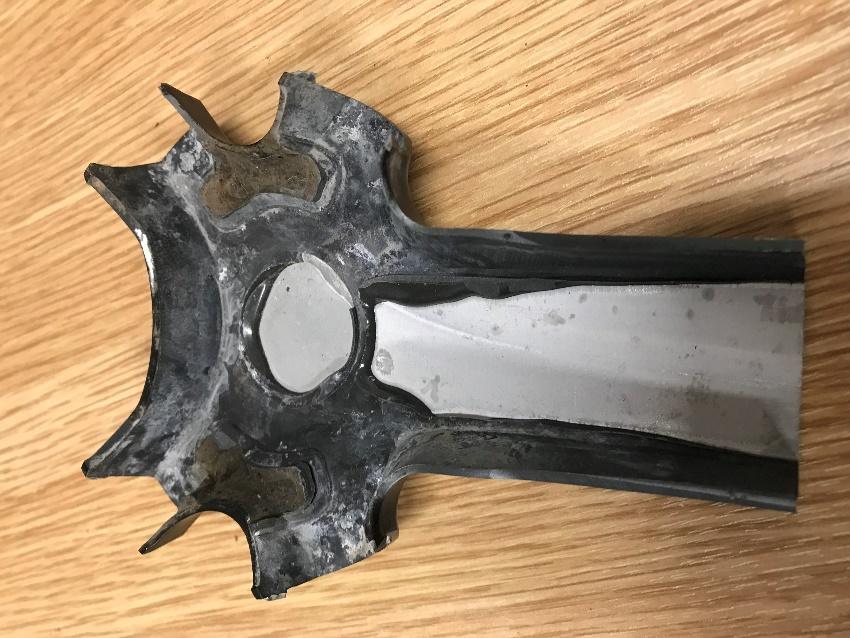 2023 Shimano Ultegra Broken crank delamination