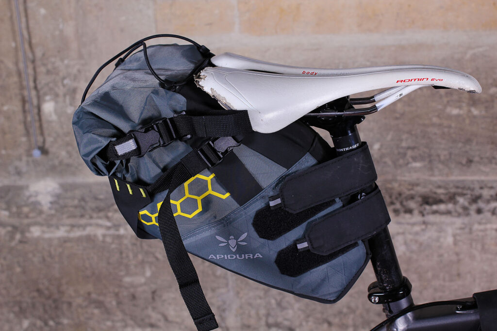 Apidura Saddle Pack – packed down